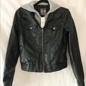 Pacsun leather jacket never worn!
